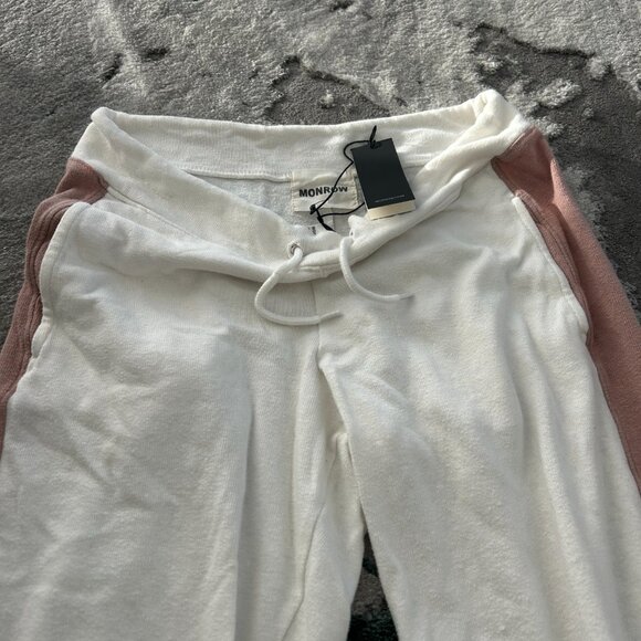 Monrow Sweatpants White - Picture 1 of 7